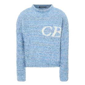 Boucl&eacute; Logo Sweater