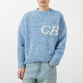 Boucl&eacute; Logo Sweater