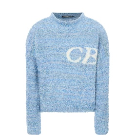 Boucl&eacute; Logo Sweater