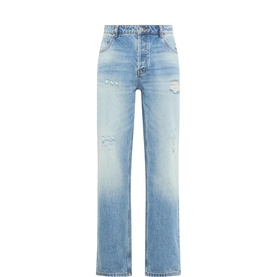 Beverley Straight Leg Distressed Jeans