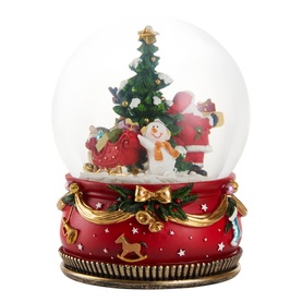 Santa Snow Globe