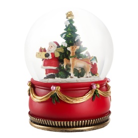 Santa Snow Globe