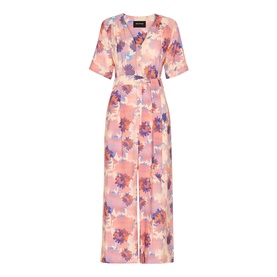 Floral Belted Jumpsuit