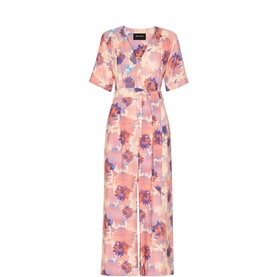 Floral Belted Jumpsuit