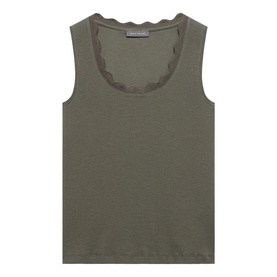 Scallop Knit Vest