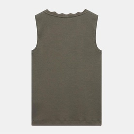 Scallop Knit Vest