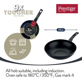 Aluminium Stirfry Wok 29cm