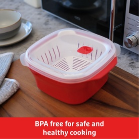 Microwave Rice Steamer 2.6L