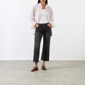 Alexa Straight Leg Cropped Jeans