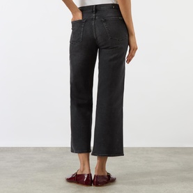 Alexa Straight Leg Cropped Jeans