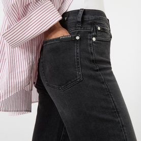 Alexa Straight Leg Cropped Jeans
