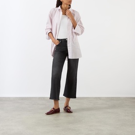 Alexa Straight Leg Cropped Jeans