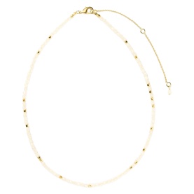 Bali Moonstone Beaded Necklace