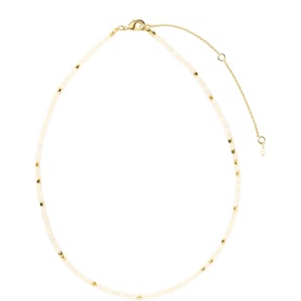 Bali Moonstone Beaded Necklace
