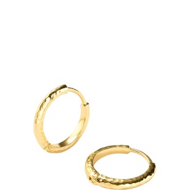 Bali Textured Hoop Earrings