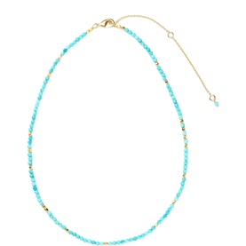 Bali Turquoise Beaded Necklace
