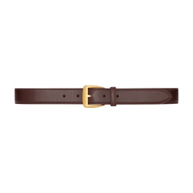 Trapeze Buckle Leather Belt