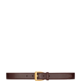 Trapeze Buckle Leather Belt