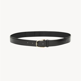 Minimal Buckle Leather Belt