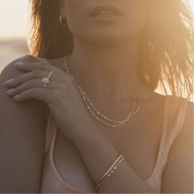 Ella Shell Charm Necklace