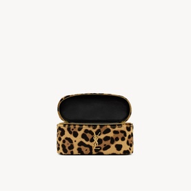 Gaby Leopard Vanity Bag