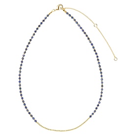 Lapis Lazuli Ibiza Beaded Necklace