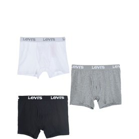 Three-Pack Batwing Logo Boxer Briefs 8-16 Years