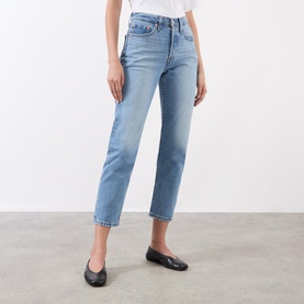 501&reg; Original Cropped Straight Leg Jeans