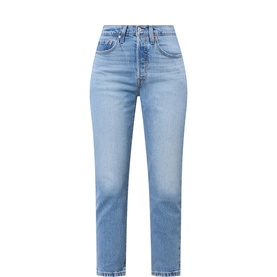 501&reg; Original Cropped Straight Leg Jeans