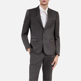 Single-Breasted Cinched Blazer