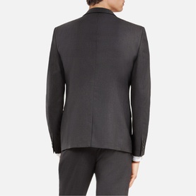 Single-Breasted Cinched Blazer