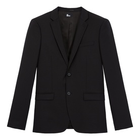 Single-Breasted Wool Blazer