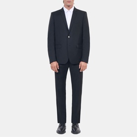 Single-Breasted Wool Blazer