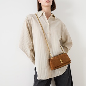 The Dual Chain Shoulder Bag
