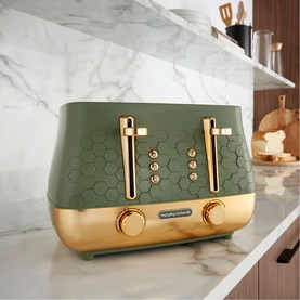 Cassini 4-Slice Toaster Olivine