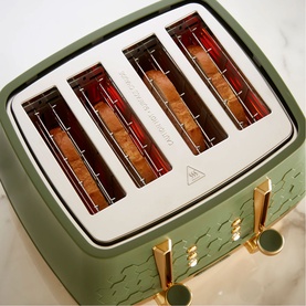 Cassini 4-Slice Toaster Olivine