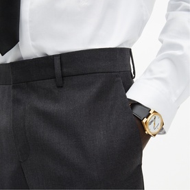 Straight Leg Suit Trousers