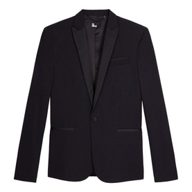 Single-Breasted Tuxedo Jacket
