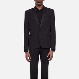 Single-Breasted Tuxedo Jacket