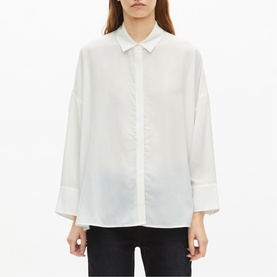 Solid Silk Shirt