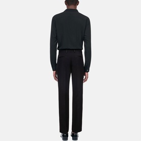 Straight Leg Tuxedo Trousers