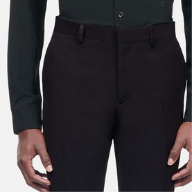 Straight Leg Tuxedo Trousers