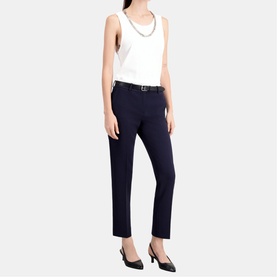 Straight Leg Tailored Trousers