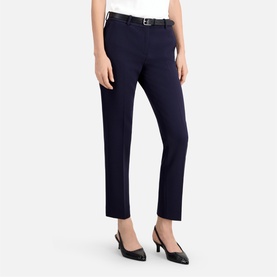 Straight Leg Tailored Trousers