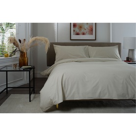 400 Thread Count Sateen Duvet Set Natural