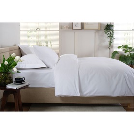 1000 Thread Count Housewife Pillowcase Pair White