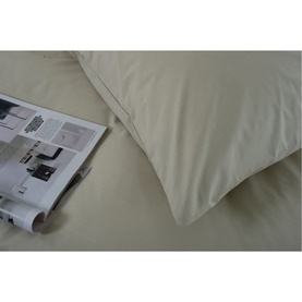 200 Thread Count Sateen Standard Pillowcase Taupe
