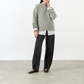 Heart Logo Knit Sweater