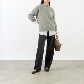 Heart Logo Knit Sweater