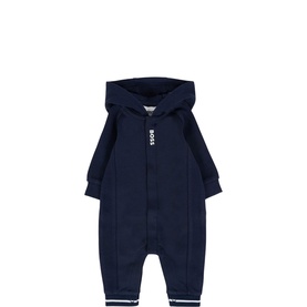 Hooded Logo Jumpsuit